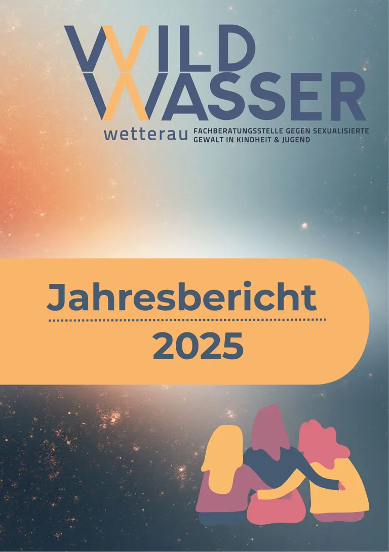 Zu sehen ist das Cover des Jahresberichts 2025.